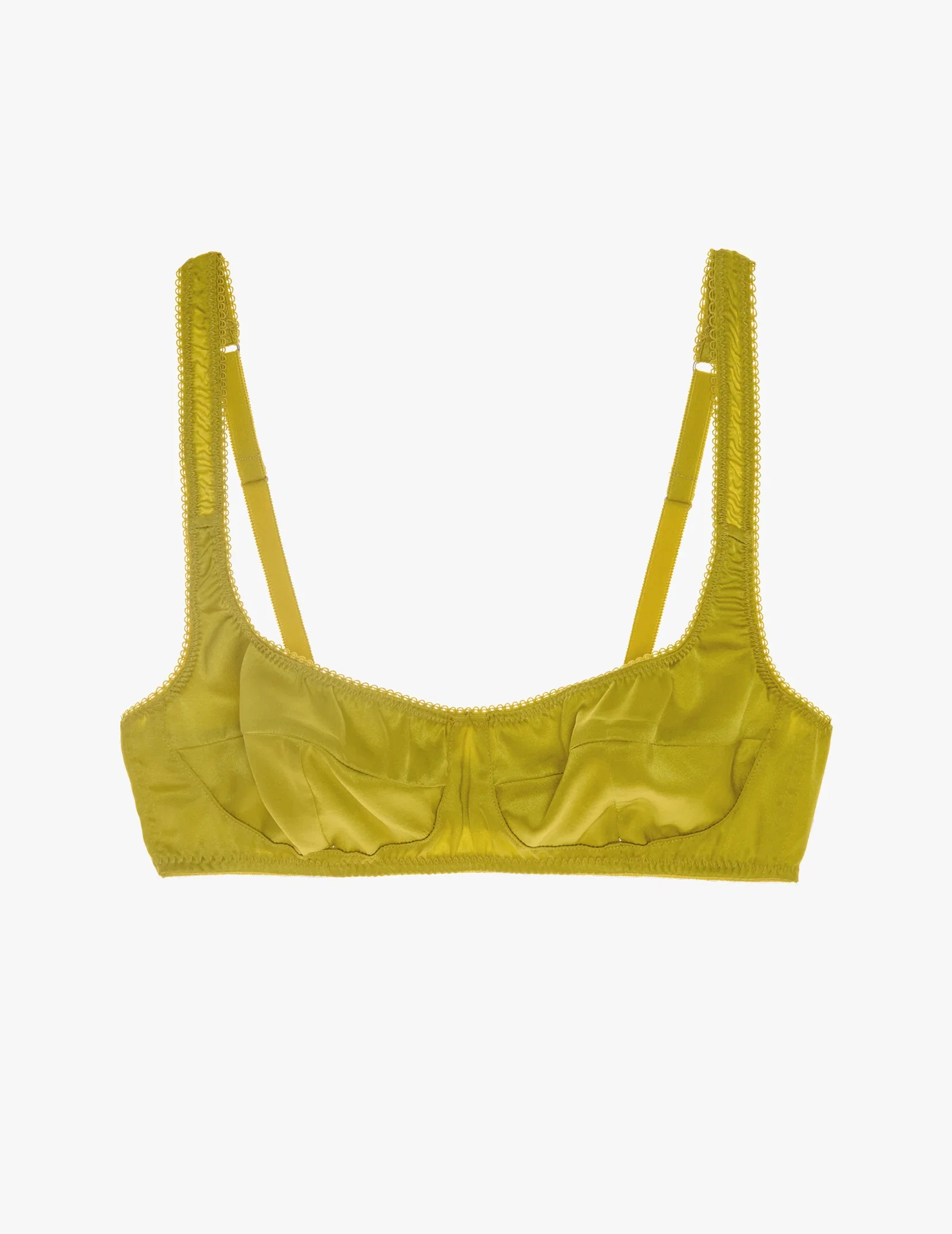 Image of Penelope Bralette Chartreuse