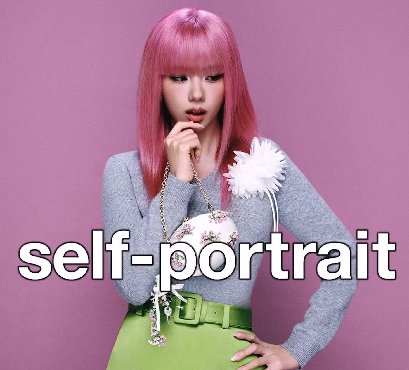 An Exclusive First Look At Jisoo’s Third Self-Portrait Campaign Character