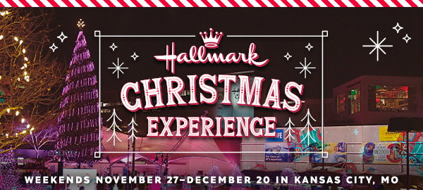 Hallmark Christmas Experience, weekends November 27–December 20 in Kansas City, Mo.