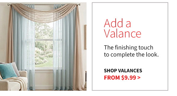 SHOP VALANCES