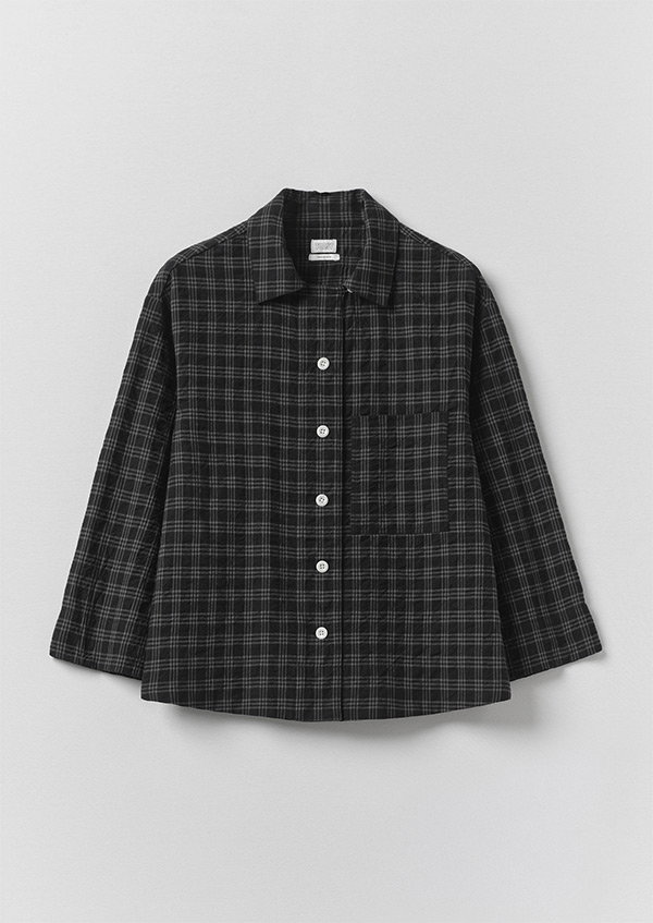 Check Cotton Wool Shirt