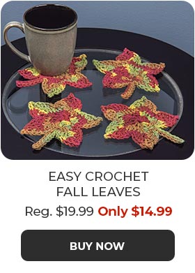 Easy Crochet Fall Leaves