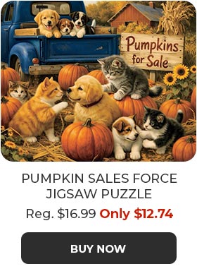 Pumpkin Sales Force Jigsaw Puzzle