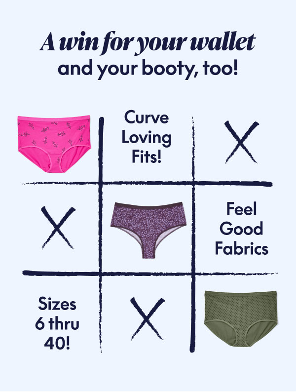 Panties Buy 3 Get 5 Free