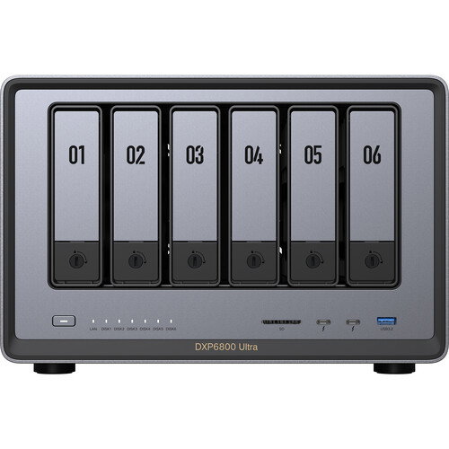 UGREEN NASync DXP6800 Ultra 6-Bay NAS Enclosure