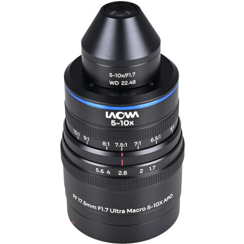 Laowa Aksen 17.5mm f/1.7 5-10x Ultra Macro APO Lens
