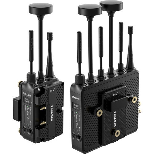 Teradek Bolt 7 Deulxe Set Zero-Delay 4K Wireless Video Transmitter and Receiver
