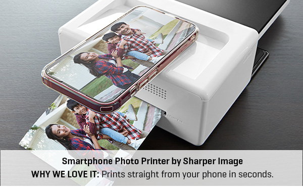 Smartphone Photo Printer by Sharper Image