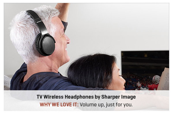 TV Wireless Headphones by Sharper Image
