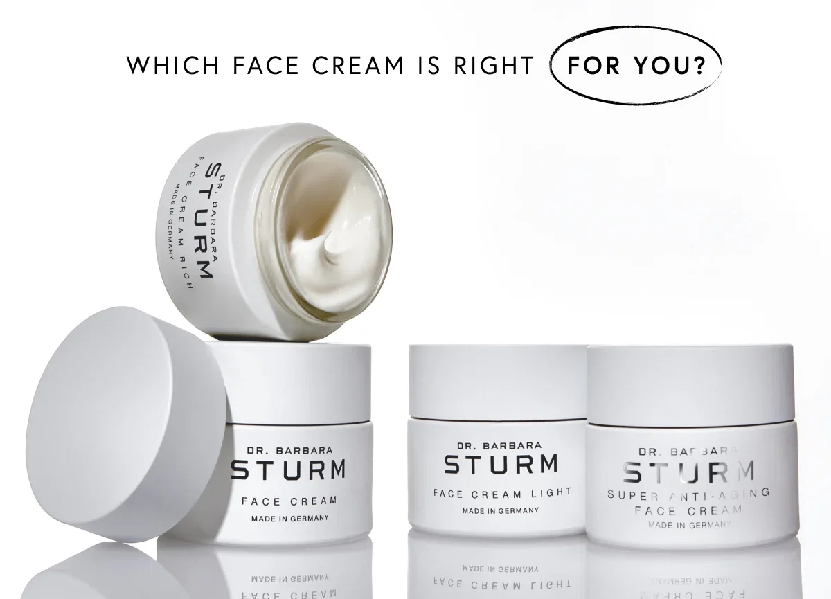 WHICH FACE CREAM IS RIGHT FOR YOU? 