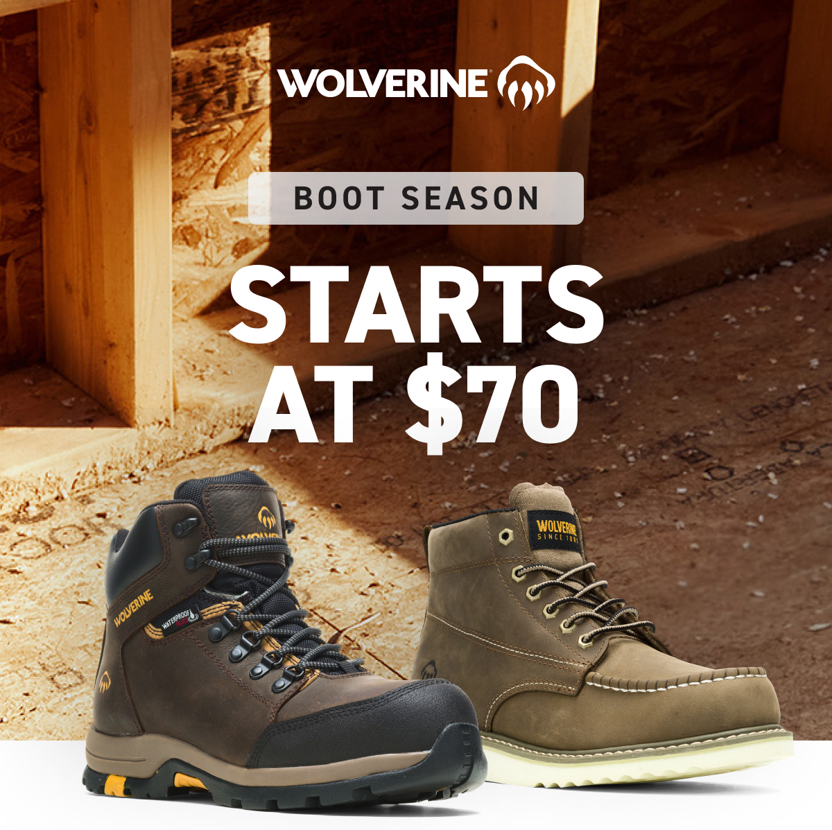 Wolverine - FALL WORK STARTS HERE: UP TO 50% OFF.