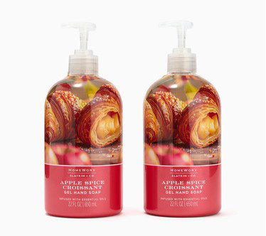 HomeWorx by Slatkin + Co. S/2 22oz The Colors of Fall Gel Hand Soaps