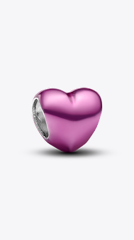 Pink Heart Mini Charm