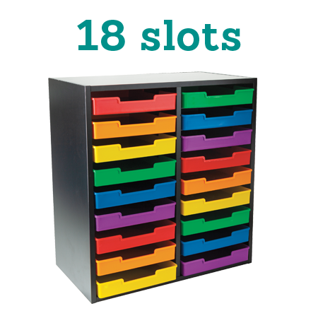 Mail Centers with 18 slots