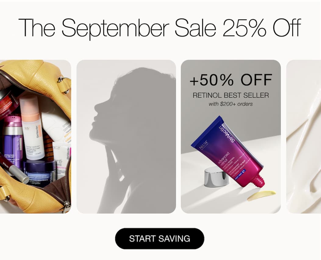 Start Saving: StriVectin September Sale 25% Off + 50% Off Retinol Best Seller with $200+ orders