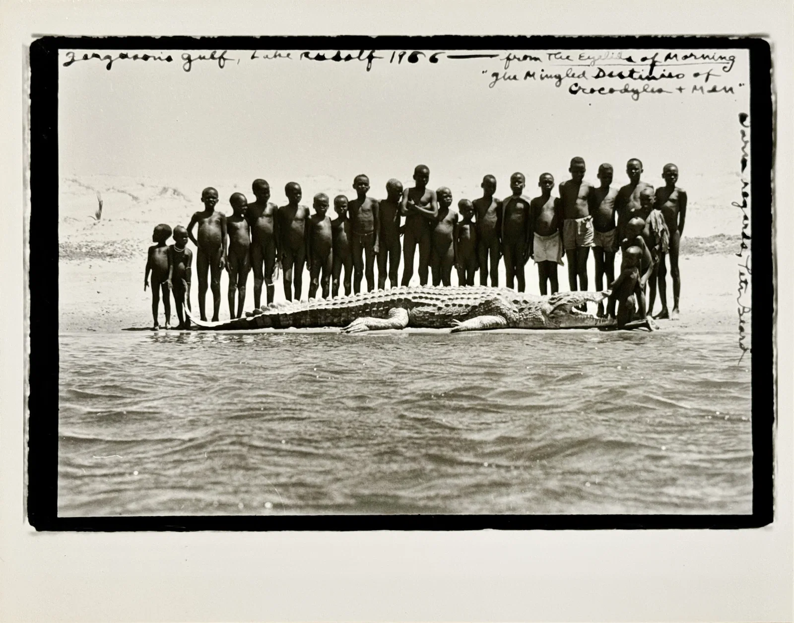 Peter Beard, Ferguson's Gulf, Lake Rudolf, 1966