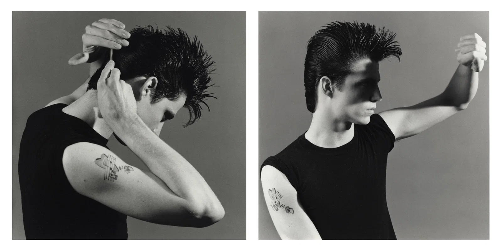 Robert Mapplethorpe, Tim Scott (Diptych), 1980