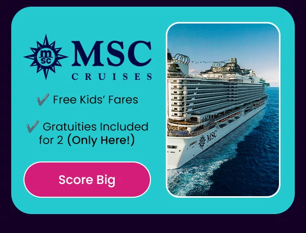 Free Kids’ Fares Gratuities Included for 2 (Only Here!)