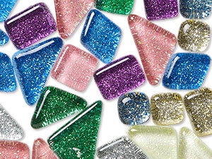 New Glitter Glass Mosaic Mix