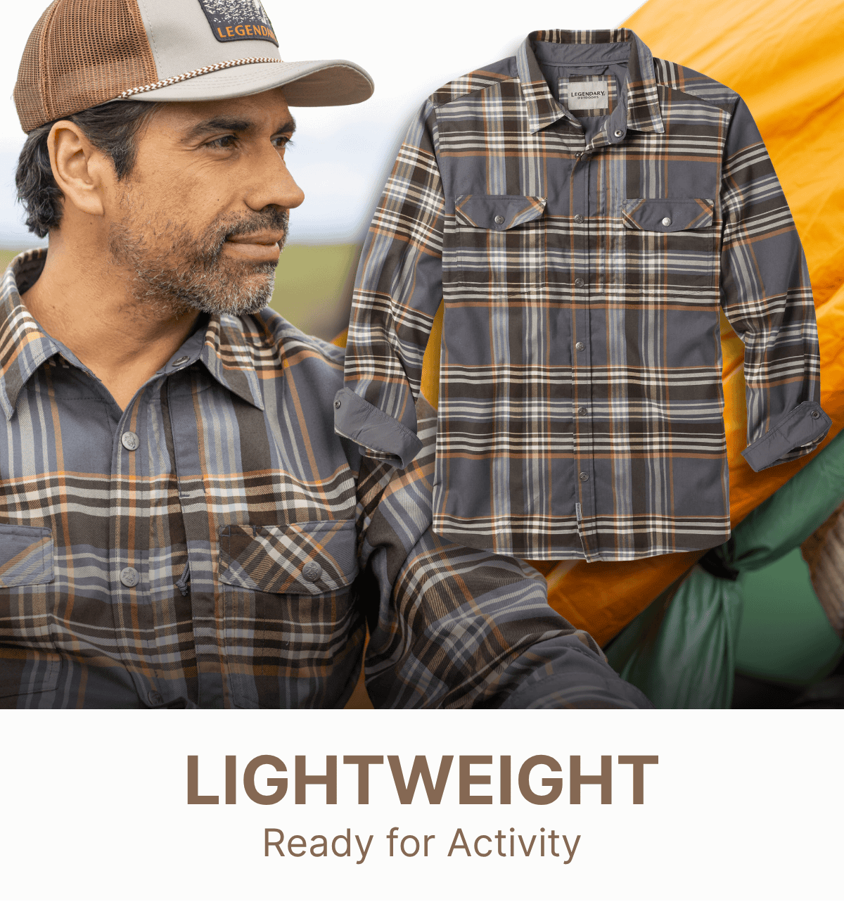 Men's Outdoors Performance Flannel Shirt