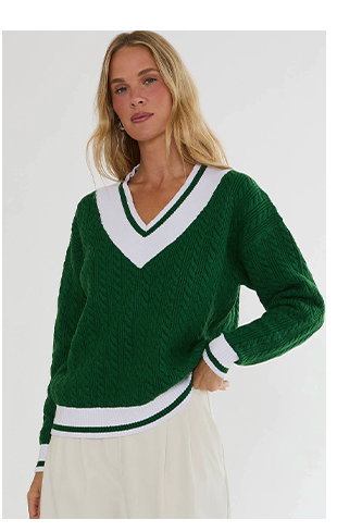 Green Sweater