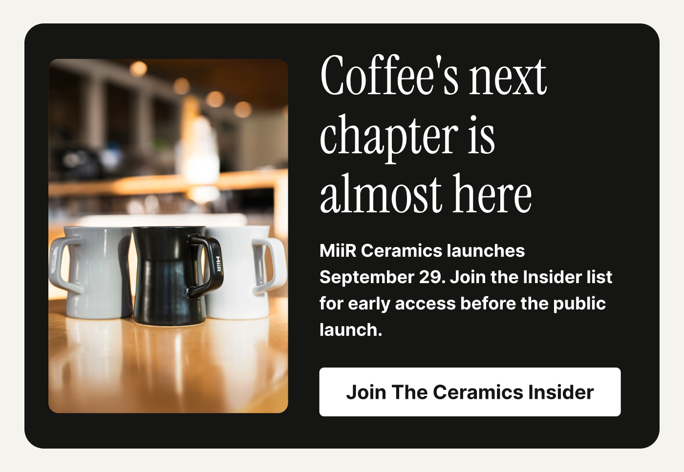 Join the Ceramics Insider