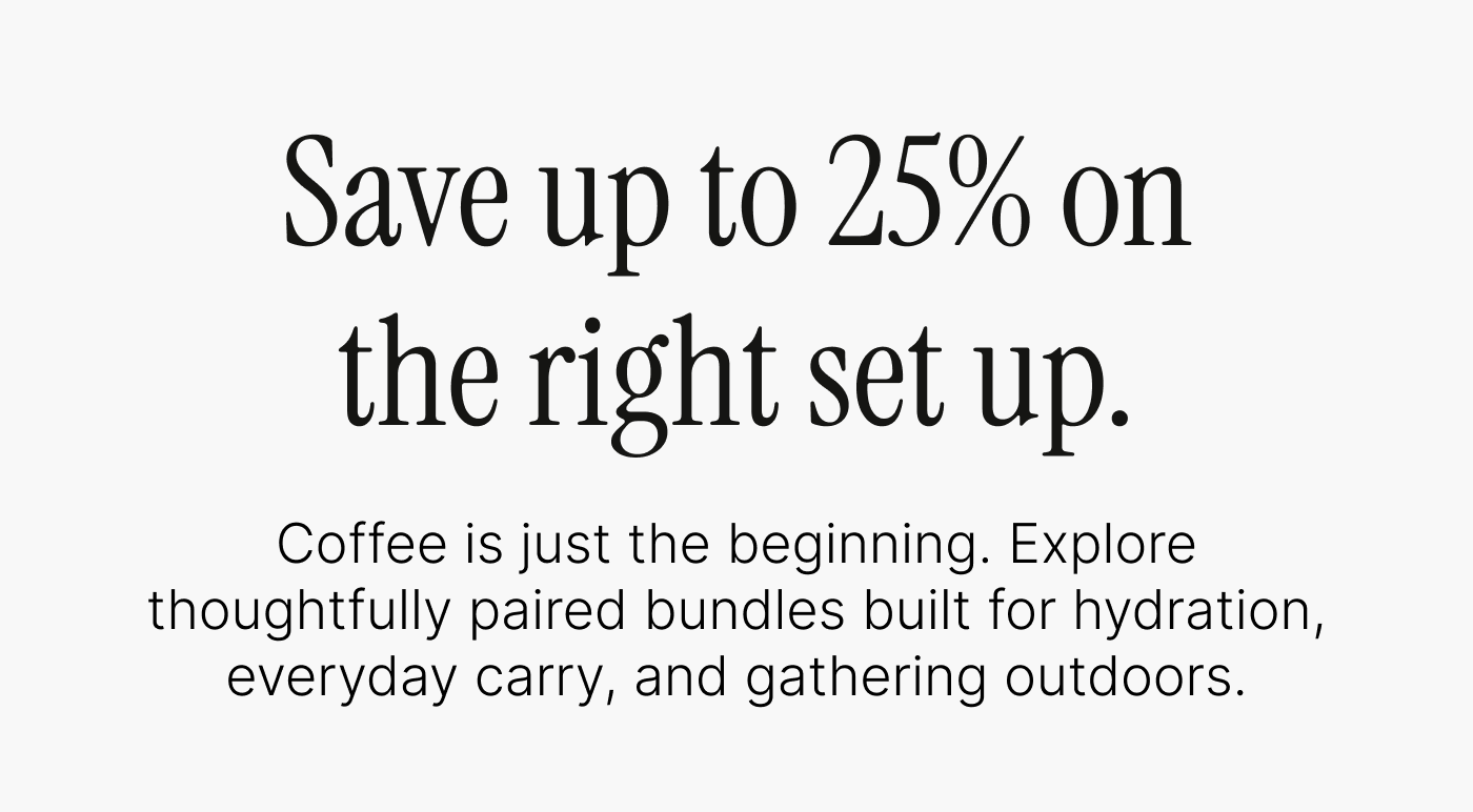 Save up to 25% on the right set up