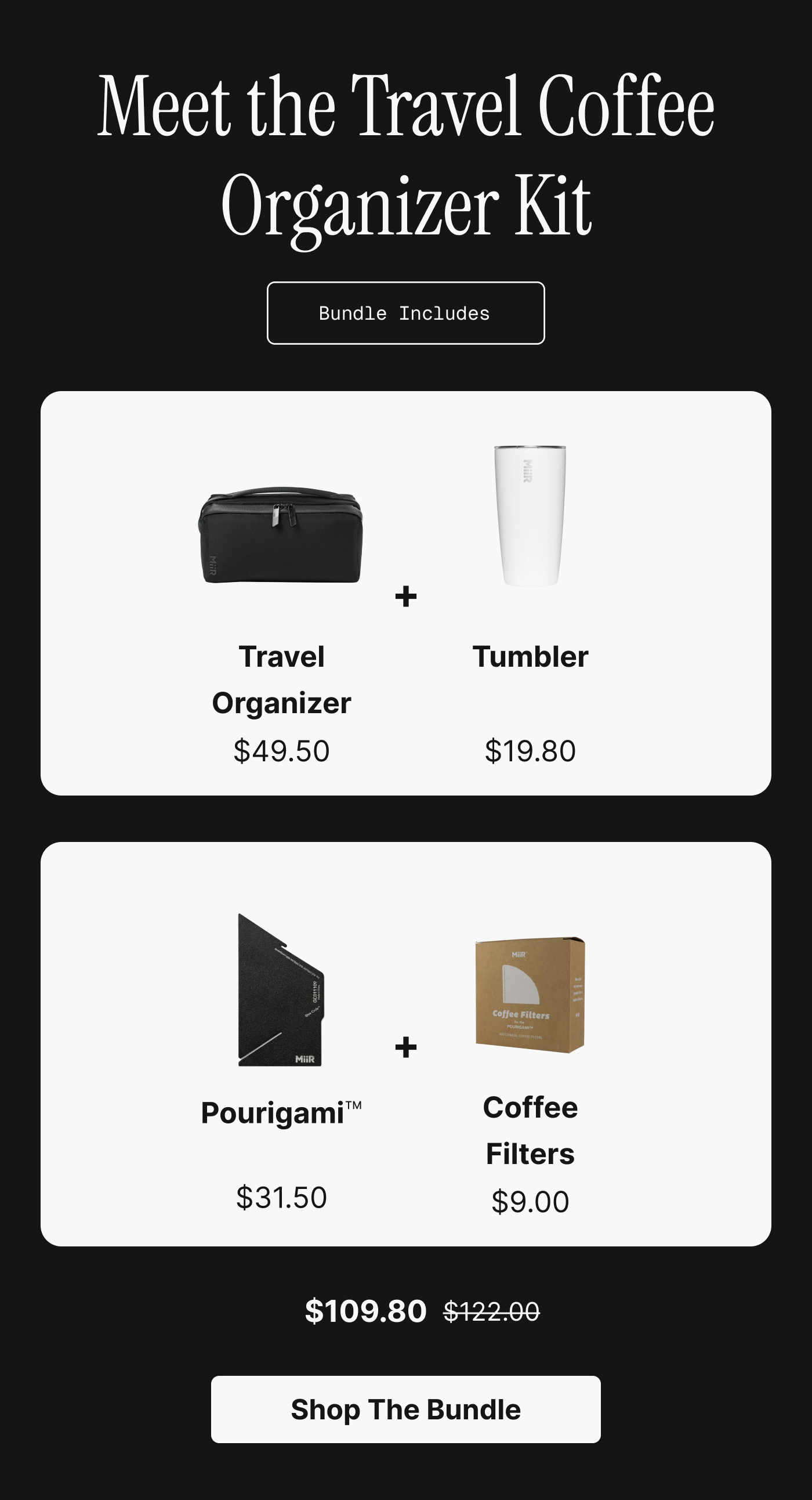 Meet the Travel Coffee Organizer Kit