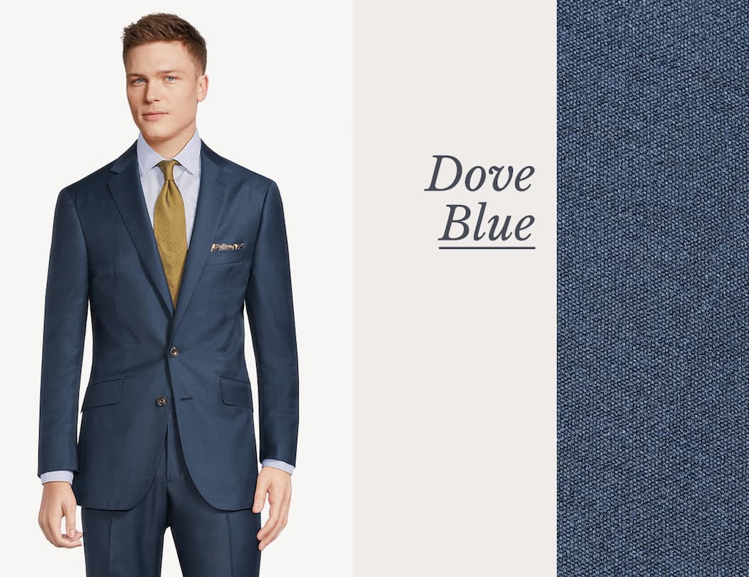 Dove Blue Pick & Pick Suit