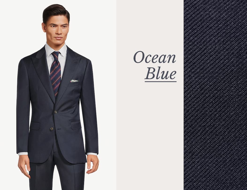 Ocean Blue Pick & Pick Suit
