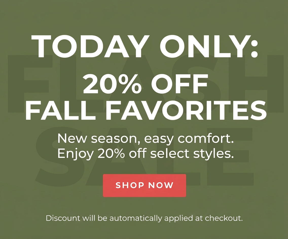 Today Only: 20% Off Fall Favorites
