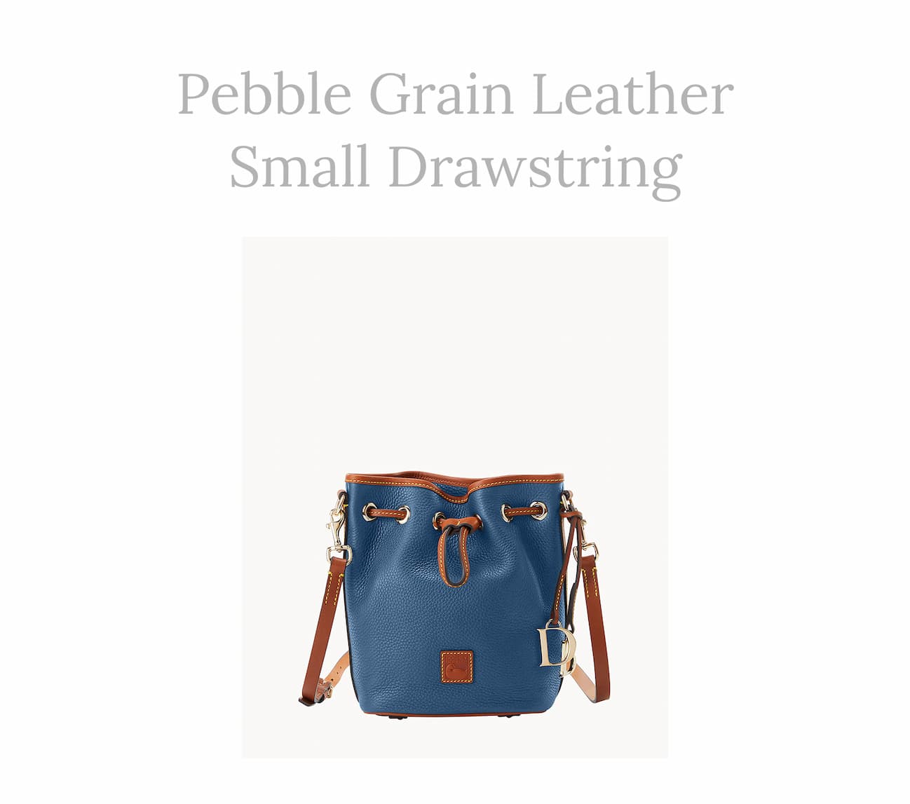 Pebble Grain Small Drawstring