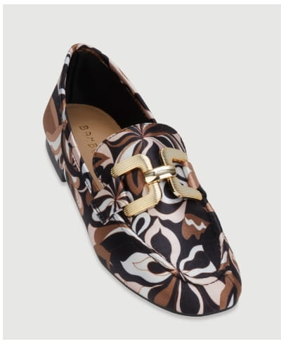 Shop Metallic Pendant Loafers