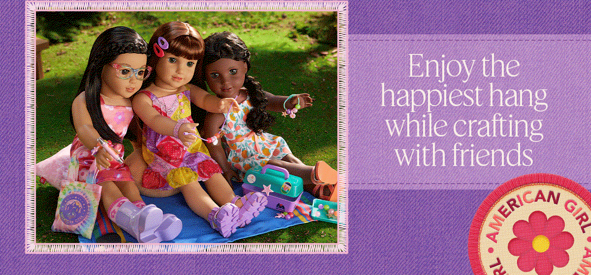 Enjoy the happiest hang while crafting with friends