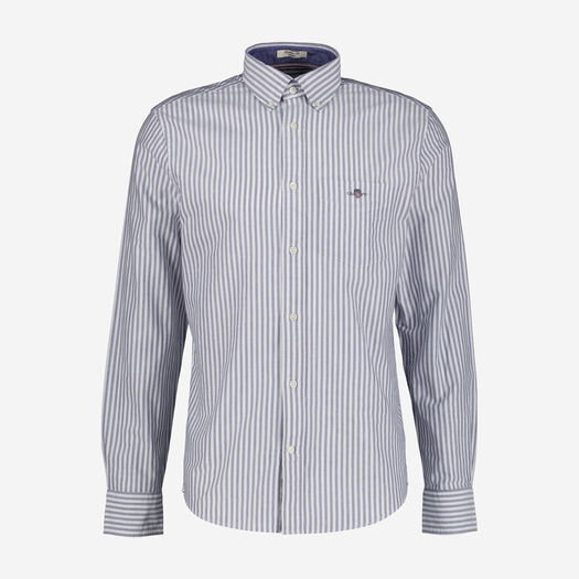 Blue Striped Long Sleeve Shirt 