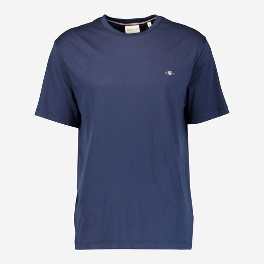 Blue Embroidered Logo T Shirt 
