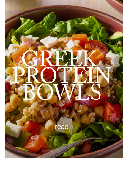 GREEK  PROTEIN BOWLS