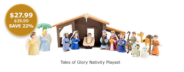 Tales of Glory Nativity Playset
