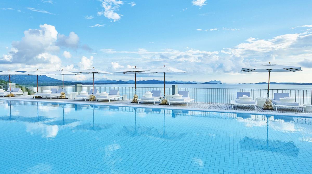 Phuket Cliffside Luxury with Massages, Daily Breakfast, Lunch or Dinner & Free-Flow Cocktail Hour