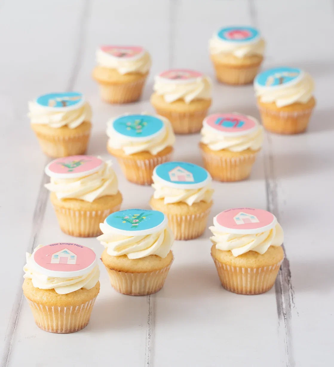 Image of Photo Mini Cupcake Box