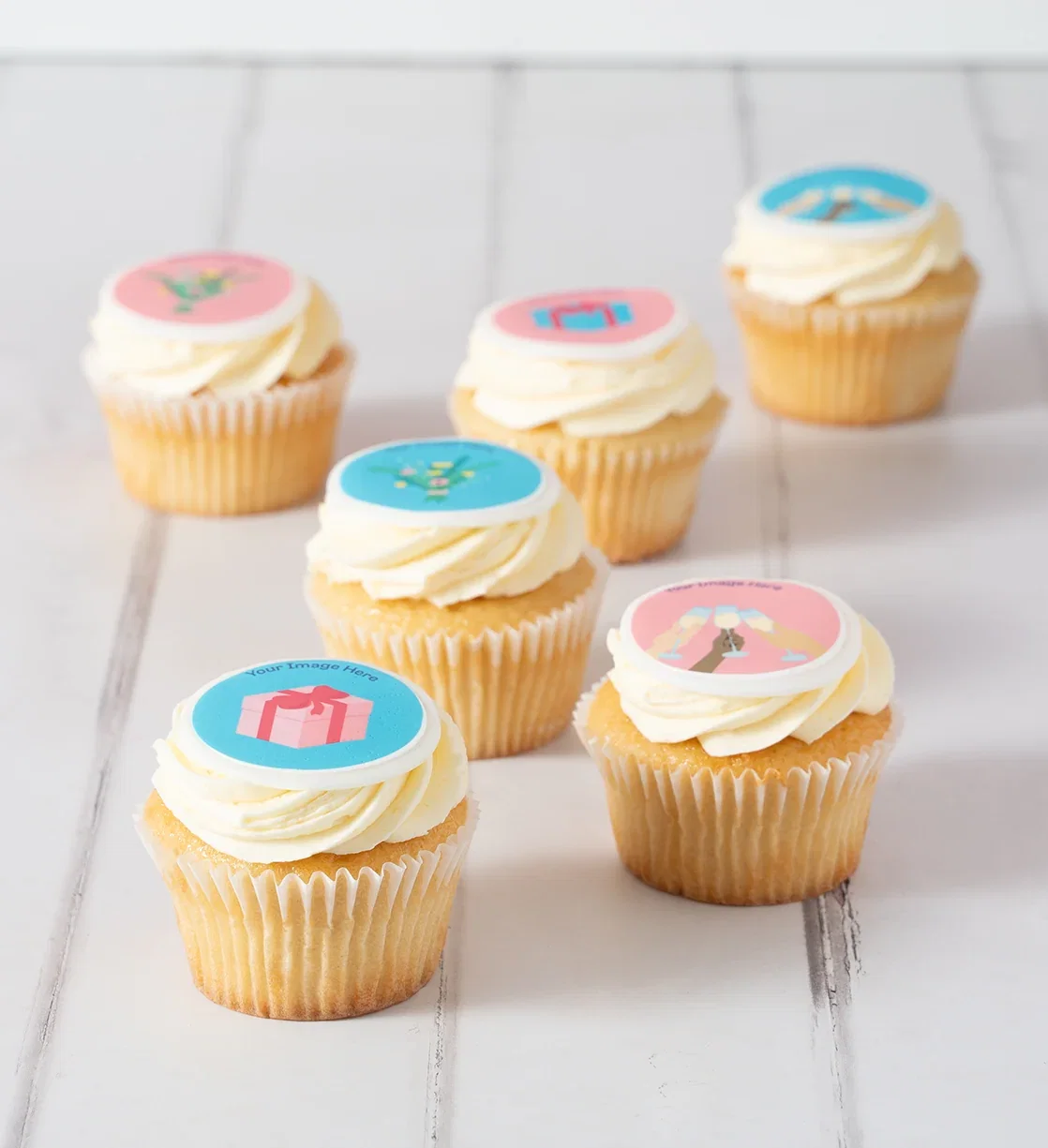 Image of Photo Cupcake Box