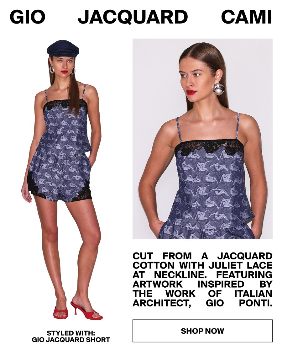 Gio Jacquard Cami