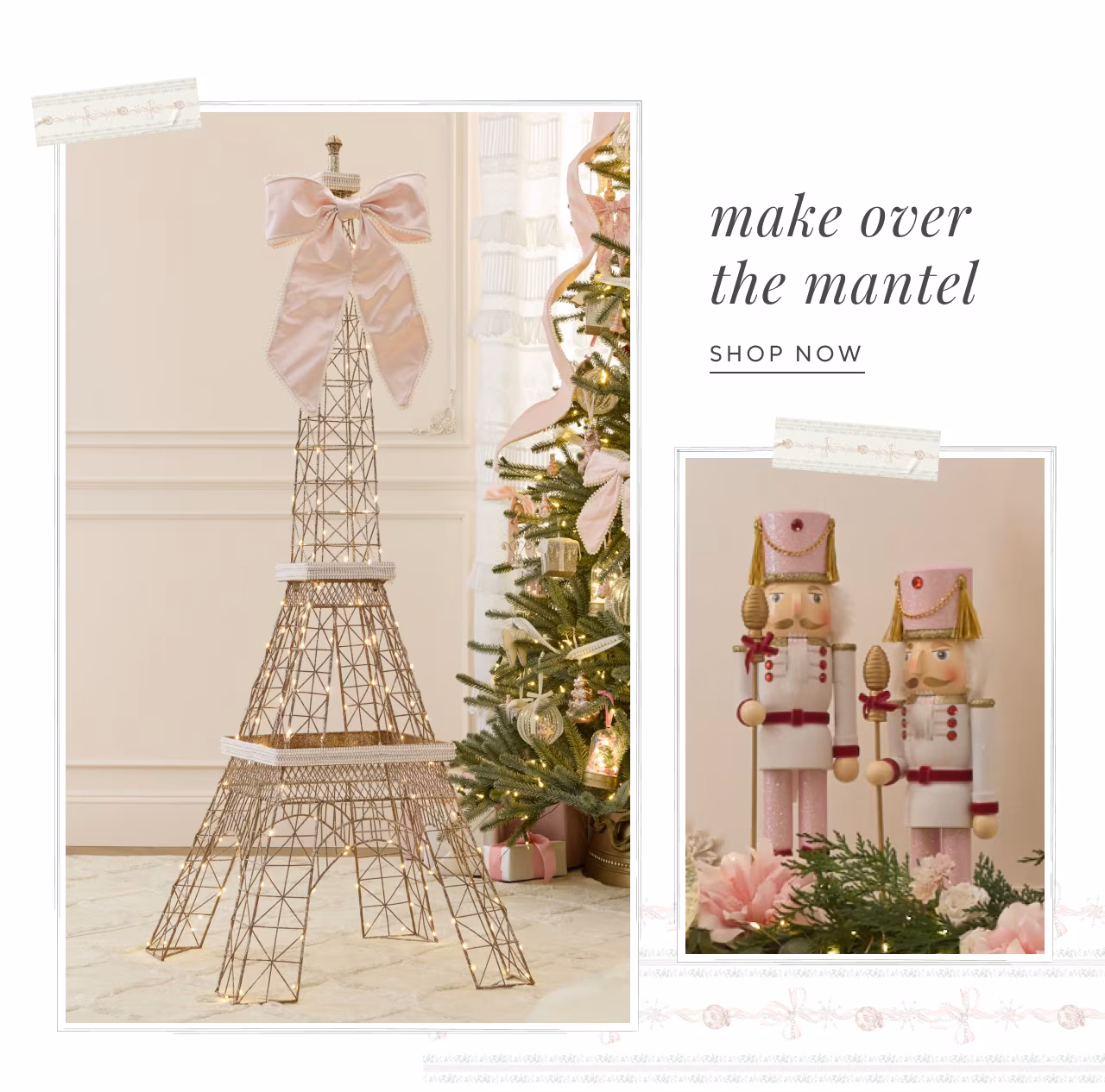 Makeover the mantel