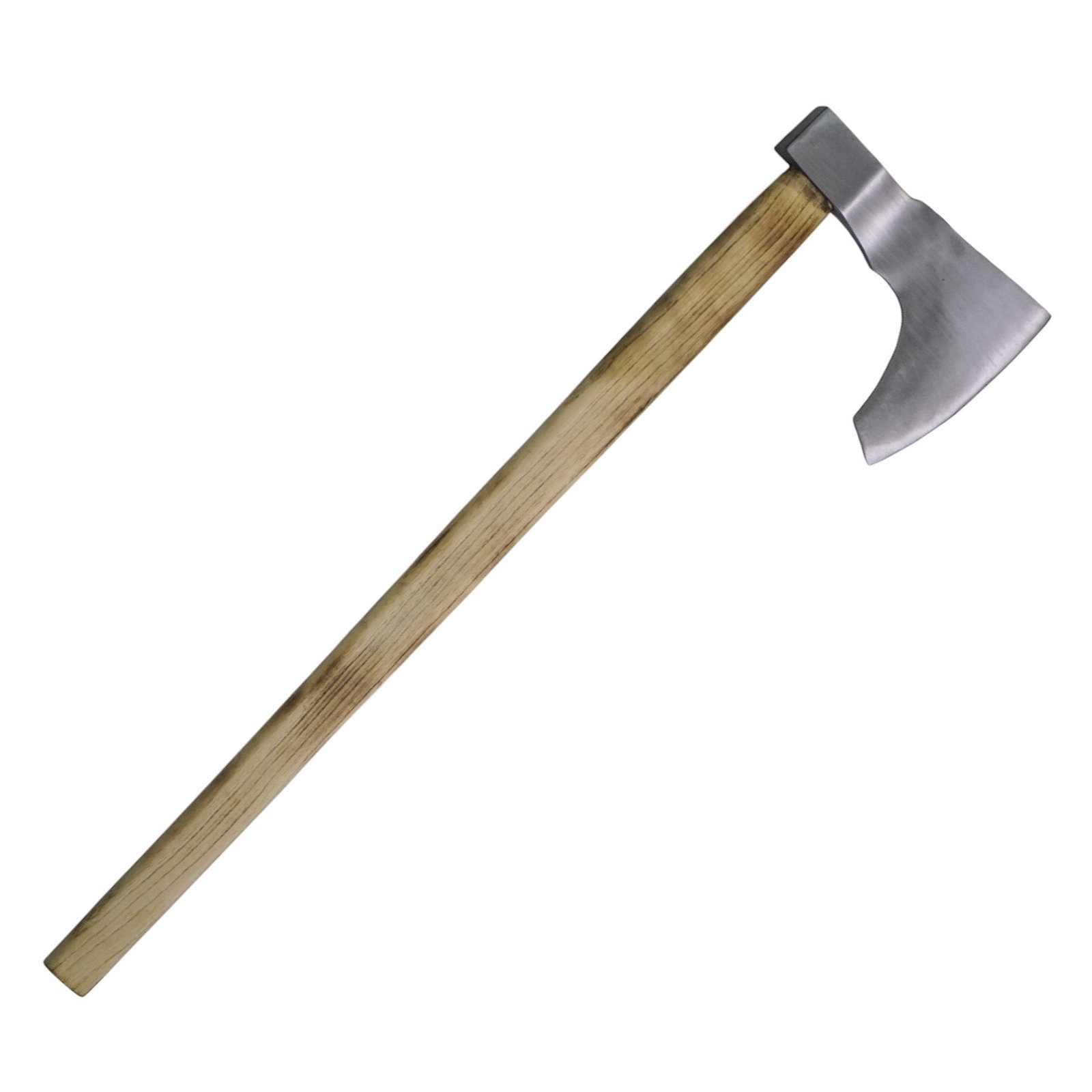 Viking Bearded Axe — 38″ · Forged iron head
