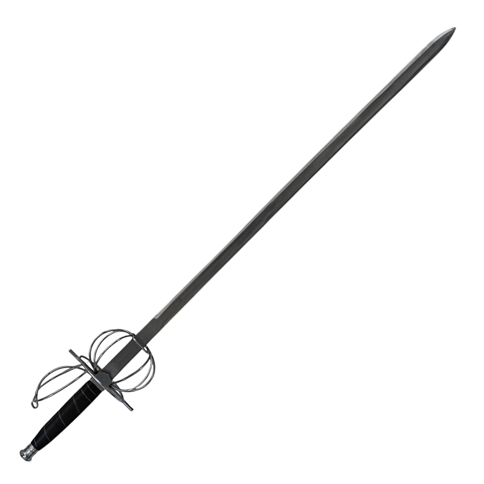Scottish Basket Hilt Broadsword — 48″ · 1095 high carbon steel