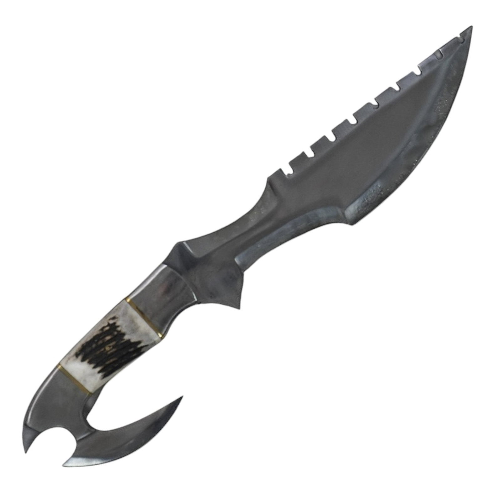 Double-Bladed Tracker Knife — 17″ · 1095 high carbon steel