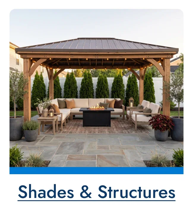 Save on Shades & Structures
