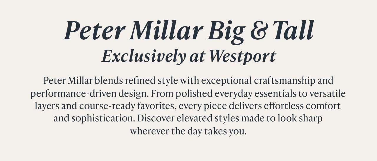 Peter Millar fall layers
