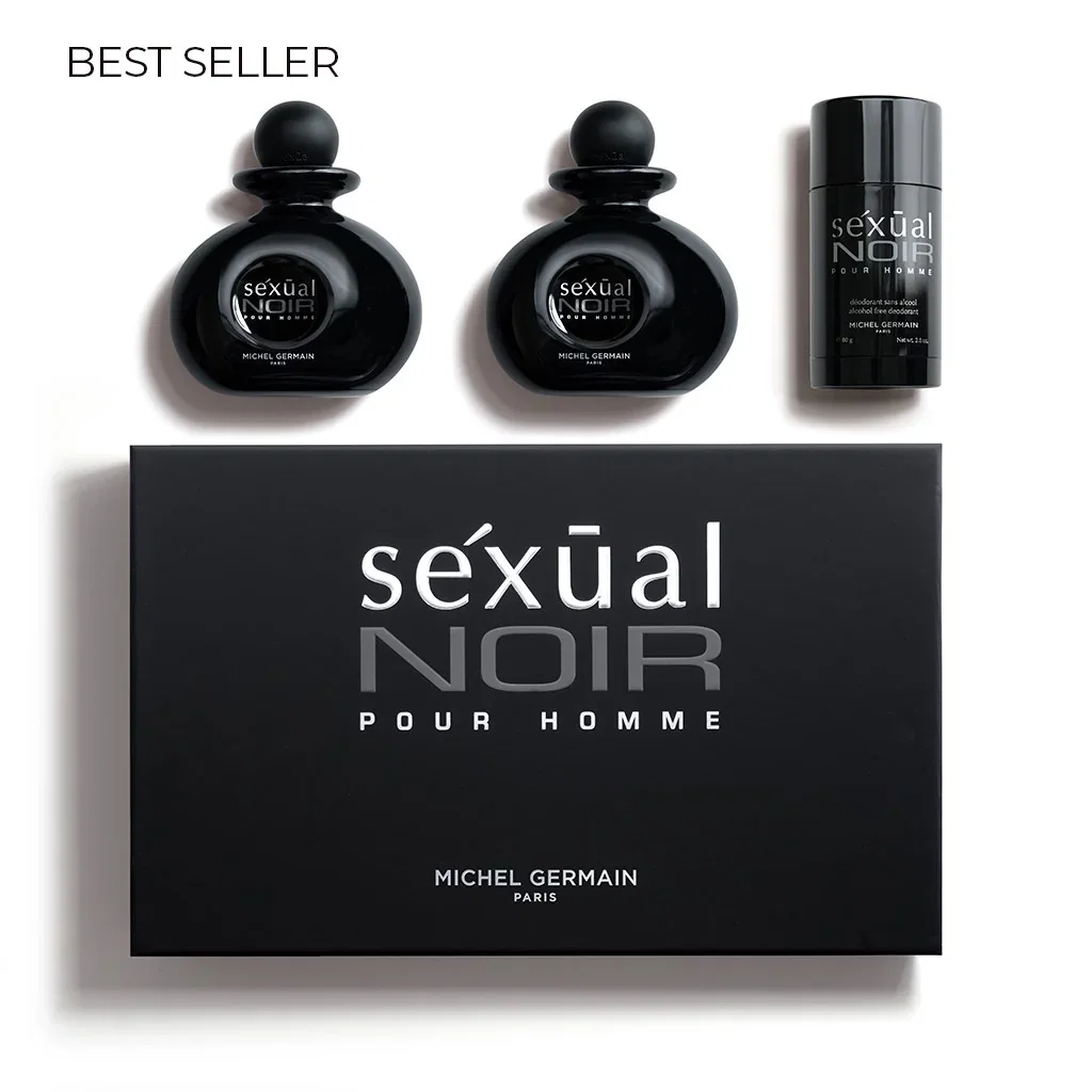 Image of Sexual Noir Pour Homme 3-Piece Cologne Gift Set