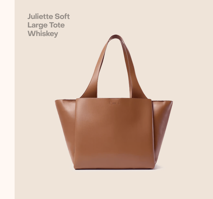 Juliette Soft Large Tote Whiskey